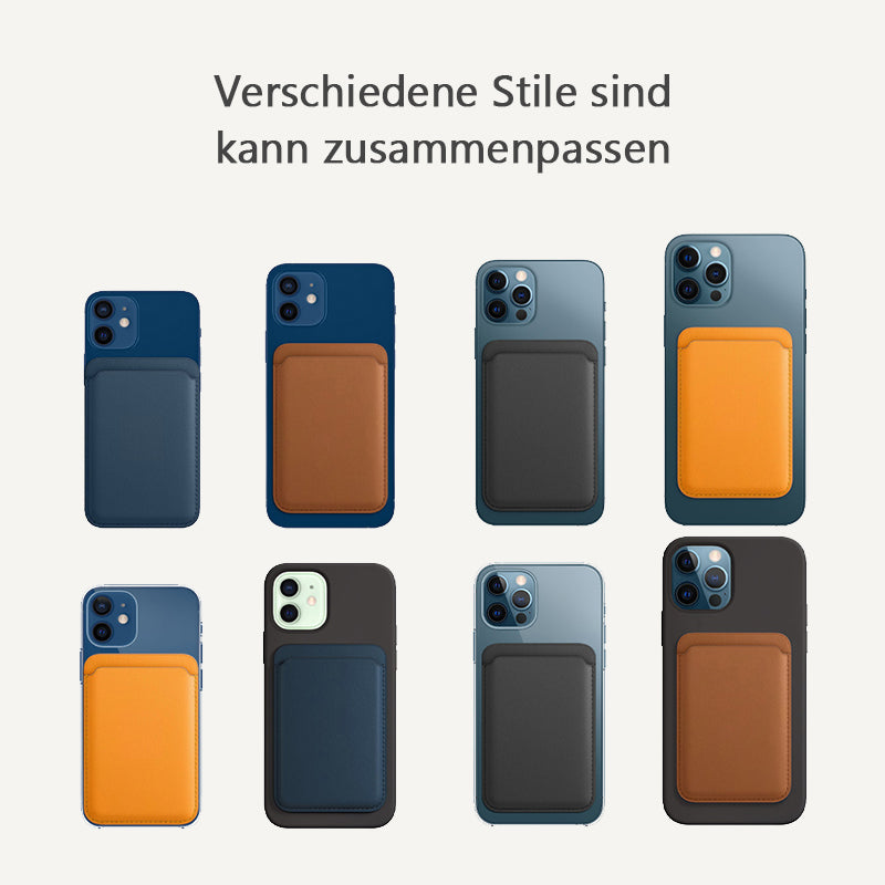 iPhone Leder Wallet