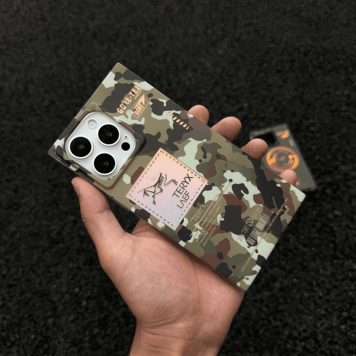 Laser camouflage creative iPhone case